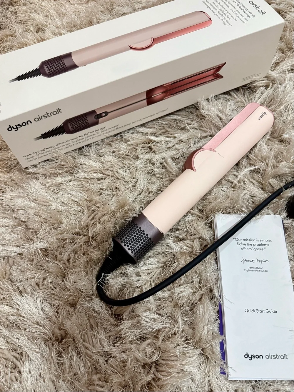 BRAND NEW DYSON AIRSTRAIT LIMITED EDITION PINK